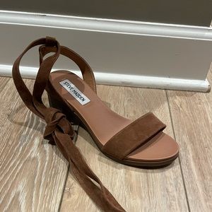 Steve Madden Ankle Wrap Heels